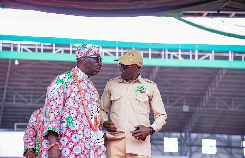 Godwin Obaseki and his deputy