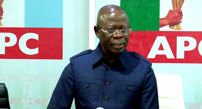 Adams Oshiomhole attacks Atiku