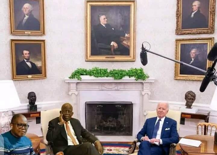 Fake photo of Tinubu and Biden