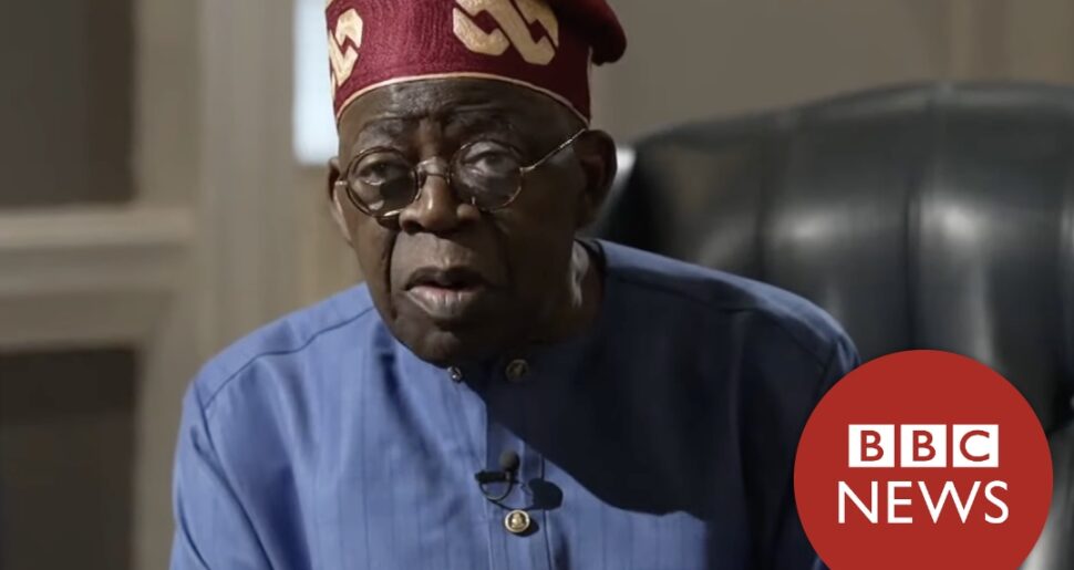 Tinubu on BBC Africa