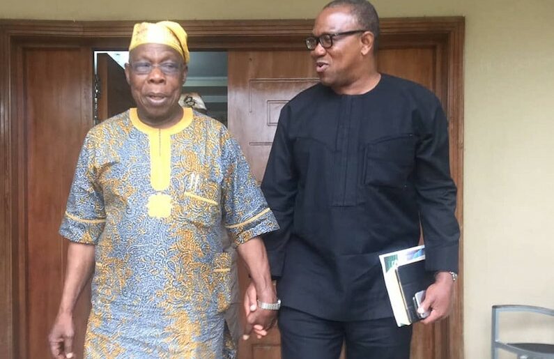 Obasanjo and Peter Obi