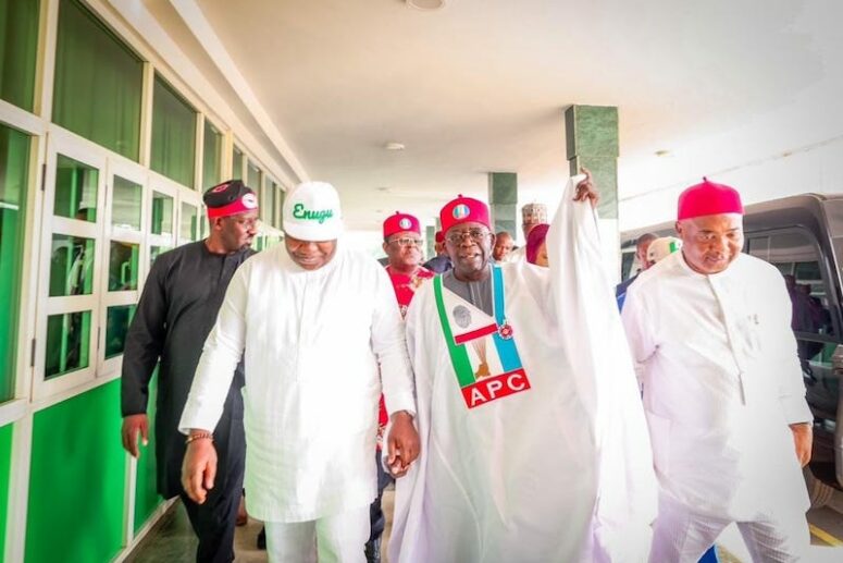 Ugwuanyi, Tinubu and Uzodimma