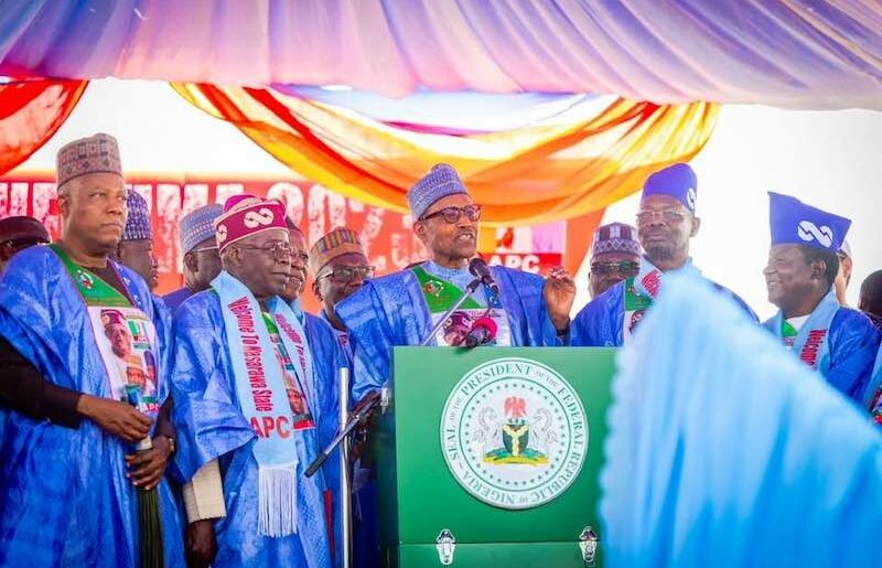 Shettima, Tinubu, Buhari, Gov. Sule in Lafia