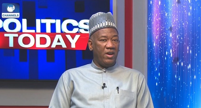 Datti Baba-Ahmed on Channels TV programme