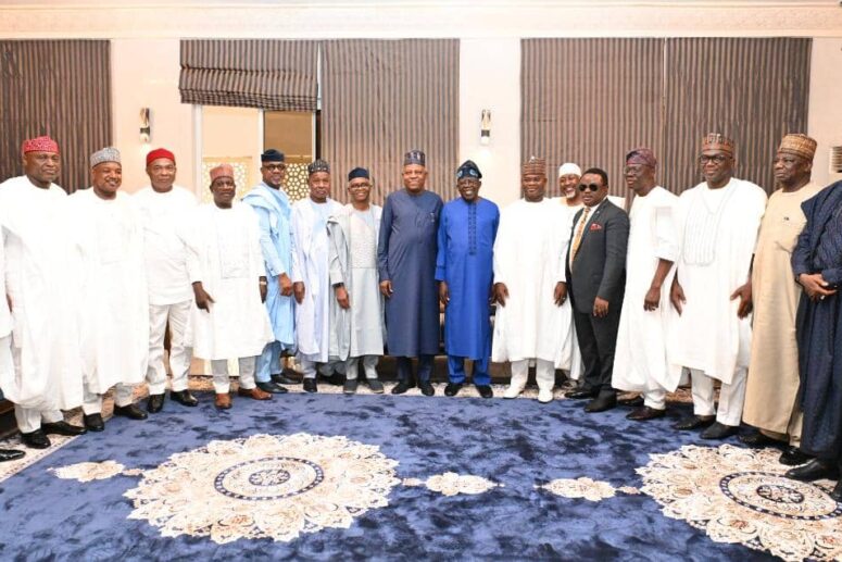 Tinubu with APC governors