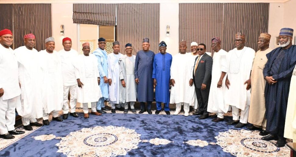 Tinubu with APC governors