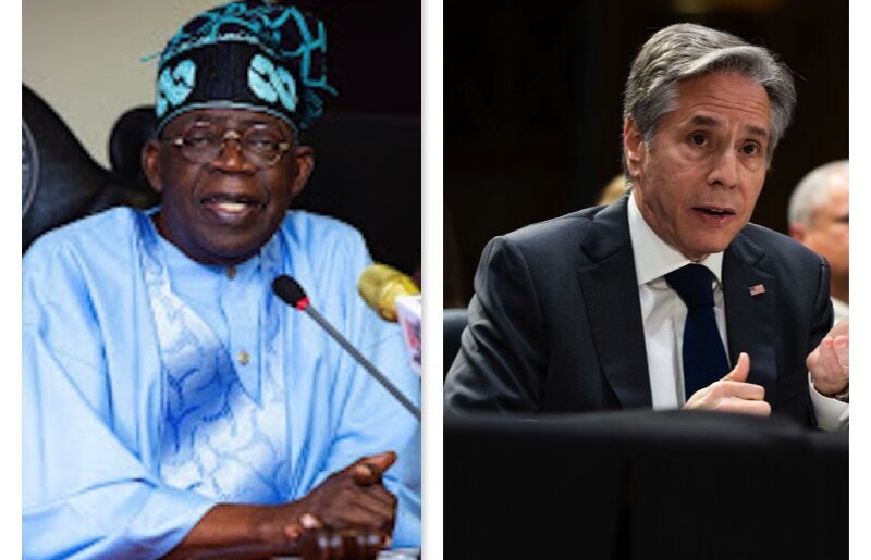 Tinubu and Antony Blinken