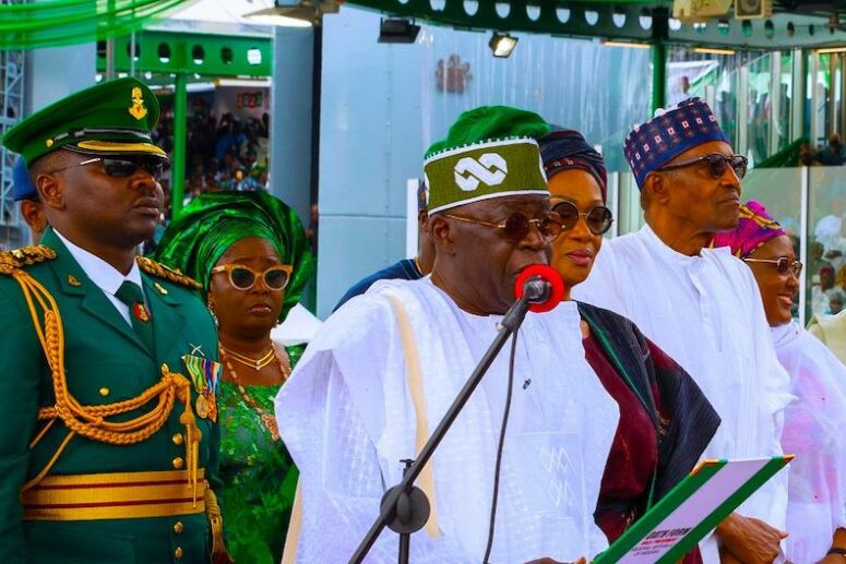 Tinubu takes the oath of office