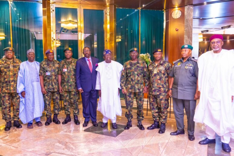 Tinubu and the security chiefs