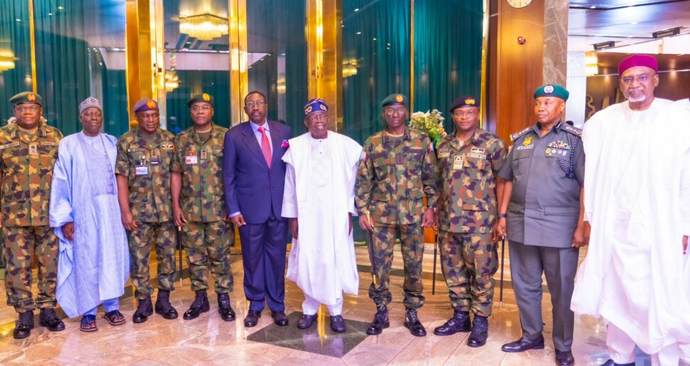 Tinubu and the security chiefs